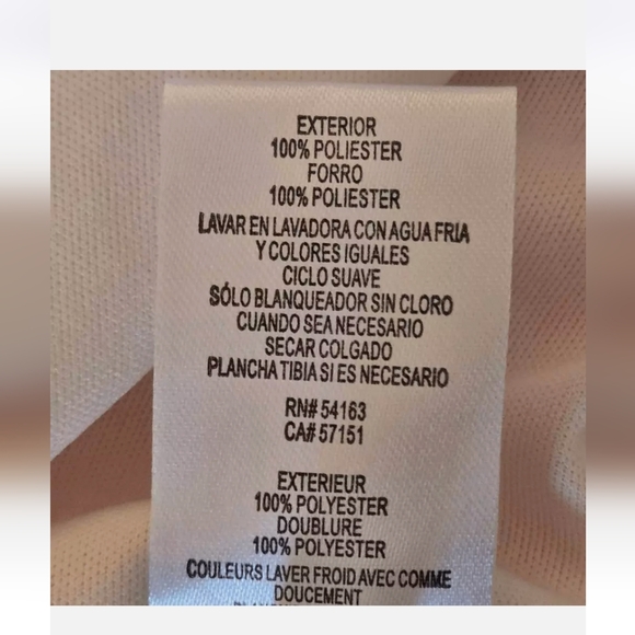 Jessica H Women's Lined Sleeveless Floral A-Line Dress Coral White Size 10 - Picture 6 of 7